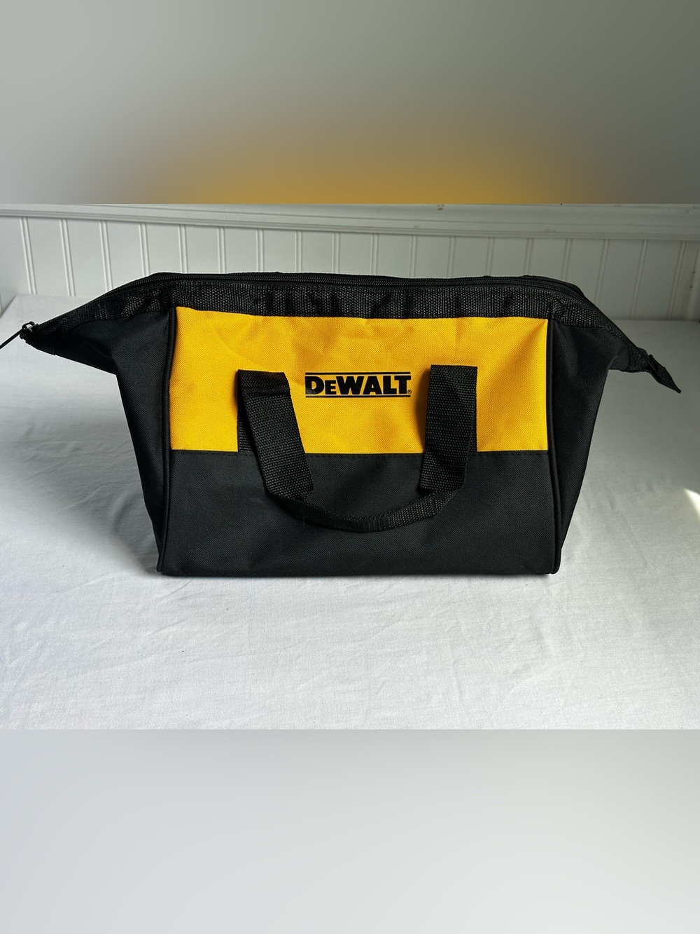 DeWALT Yellow and Black Tool Tote for Men